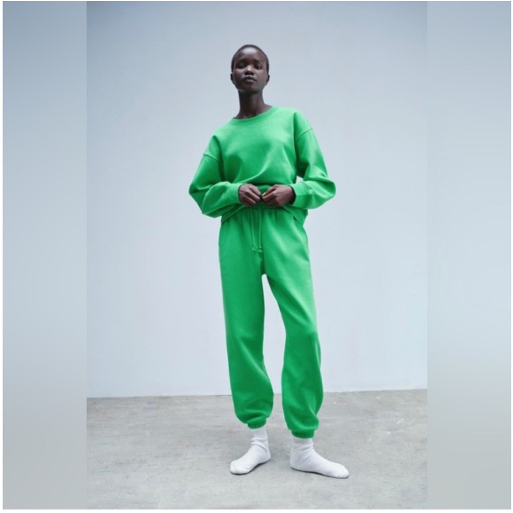 Green Zara Sweatsuit